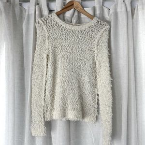 Free People White Sweater